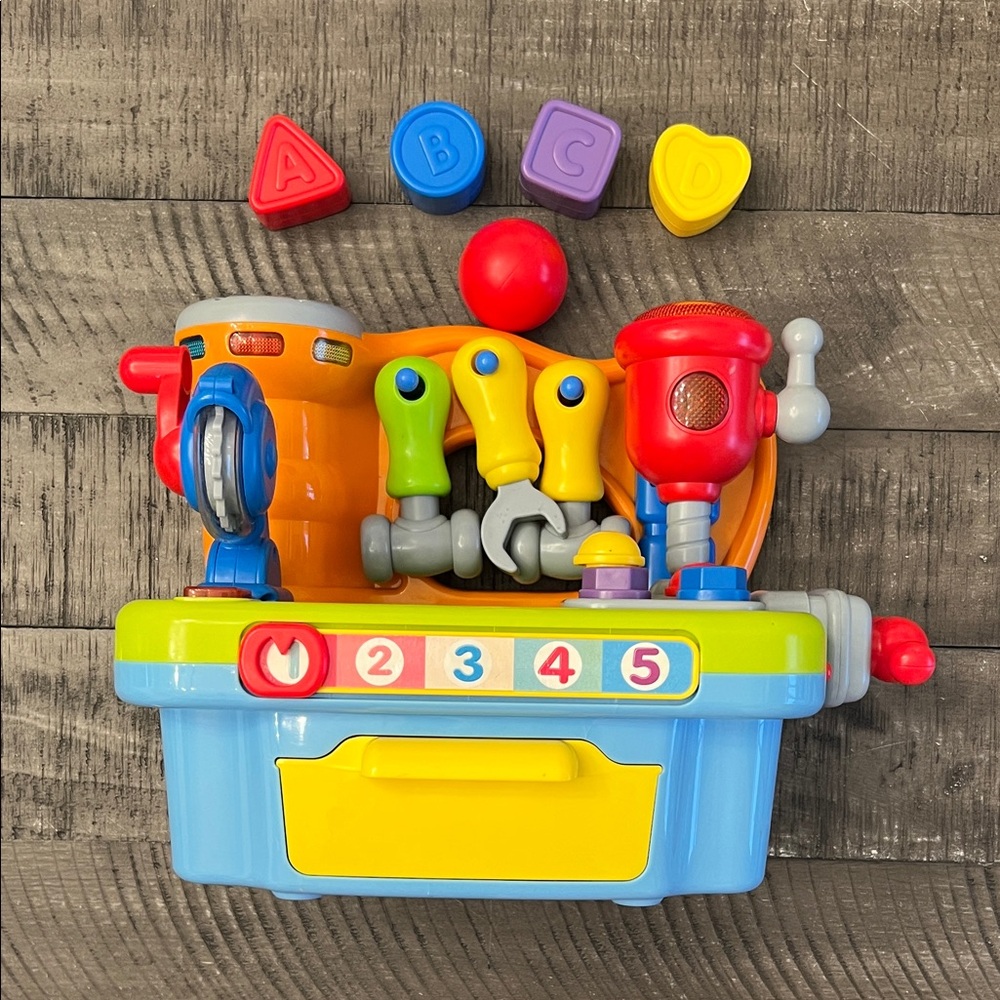 Musical Tool Bench Toy Set